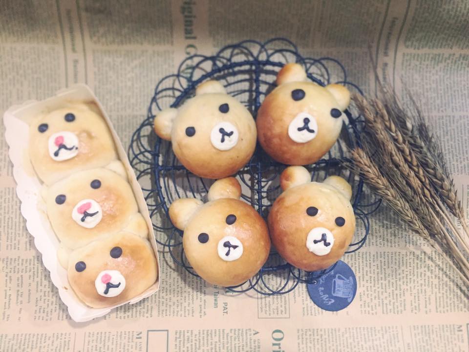 bánh gấu cute (Ảnh: Bingo's Bakery)