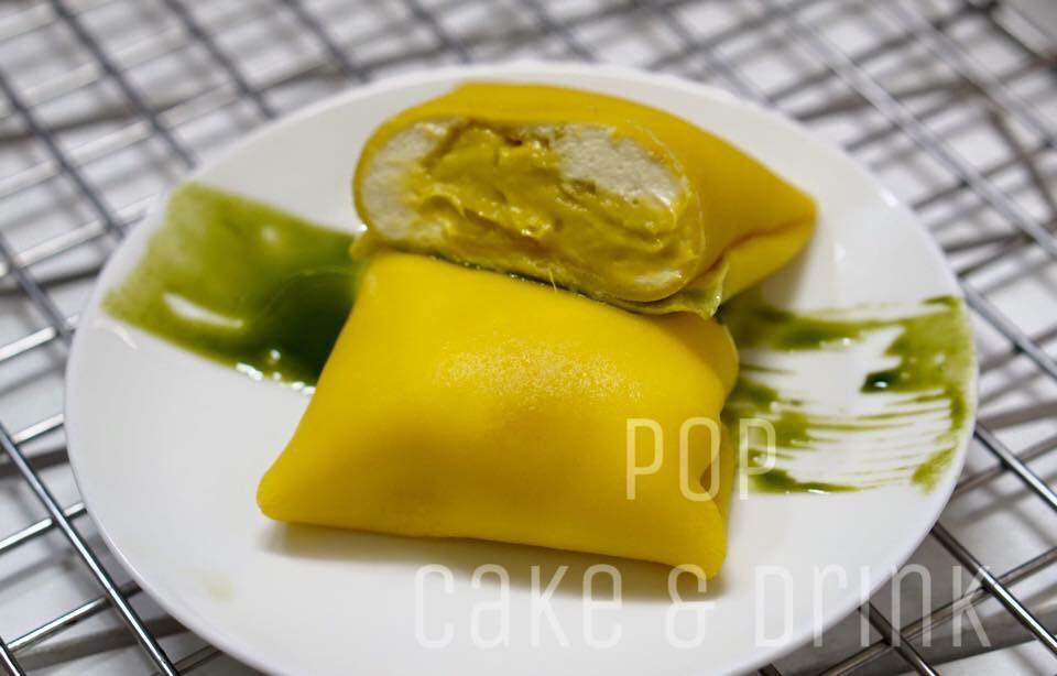 Crepe sầu riêng chưa bao giờ hết hot (Ảnh: POP – Gelato &amp; Dessert)