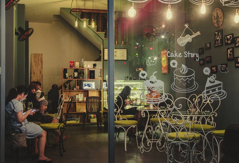 "tiệm bánh dâu tây" ẩn mình ở những coffee shop tại Quy Nhơn (Ảnh: The Siro)