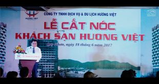 Lễ cất nóc Hương Việt hotel – Quy Nhơn – Bình Định