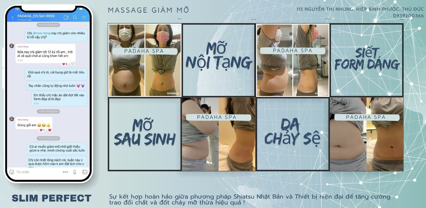 Padaha nổi bật với sự kết hợp giữa liệu pháp Shiatsu truyền thống và công nghệ máy cao cấp