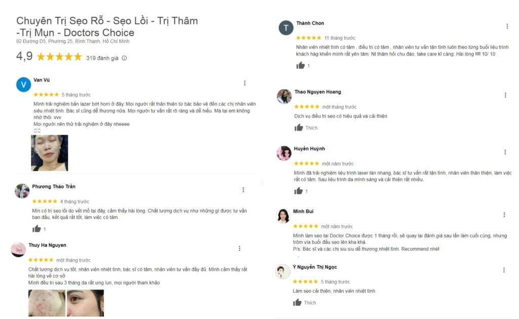 feedback tri seo google dr choice