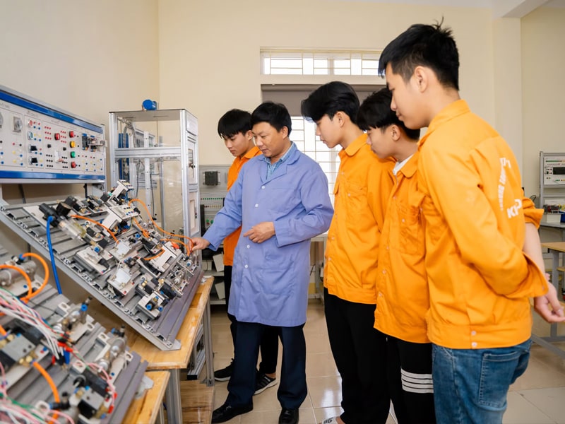 Top 8 Trường Dạy Nghề Điện Công Nghiệp Tốt Nhất Ở Nghệ An 13 hoc nghe dien cong nghiep o bac nghe an